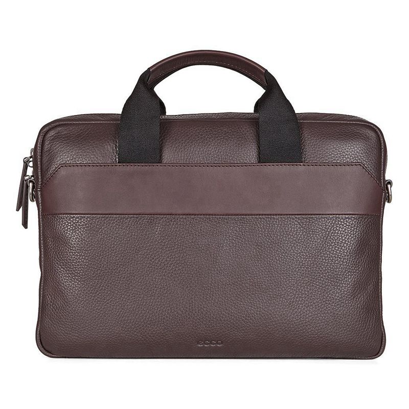 Men ECCO SUNE - Briefcases Brown - India MWTGPF064